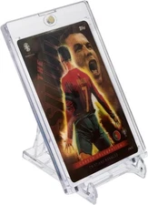 Magnetic Trading Card Holders with Adjustable Display 1 Pack, Transparent 