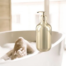 Botella de champú a prueba de fugas de 300/500 ml con función de loción de empuje perfecta para viajar