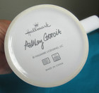 Hallmark Ashley Garcia Coffee or Tea Cup Kitty Cat I'm trouble but I'm worth it — photo 3