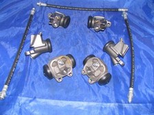 6 Wheel Cylinders Brake Hoses Set For Late 1959 Dodge New 6 Wheel Cylinders Brake Hoses Set For Late 1959 Dodge New
