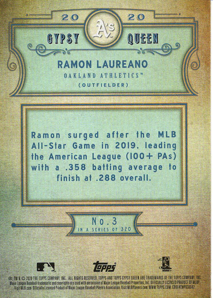 2020 Topps Gypsy Queen Baseball Base Set (YOU PICK) - Picture 4 of 142