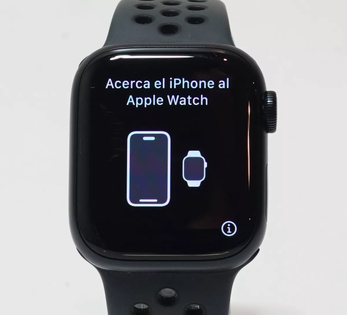 Apple Watch Nike Series 7 41mm (GPS + Cellular) MKLJ3LL/A Midnight
