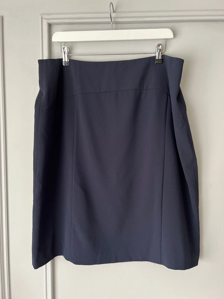 JOHN LEWIS Skirt - Size 18 Work/Office Wear Navy - Image 3 of 4