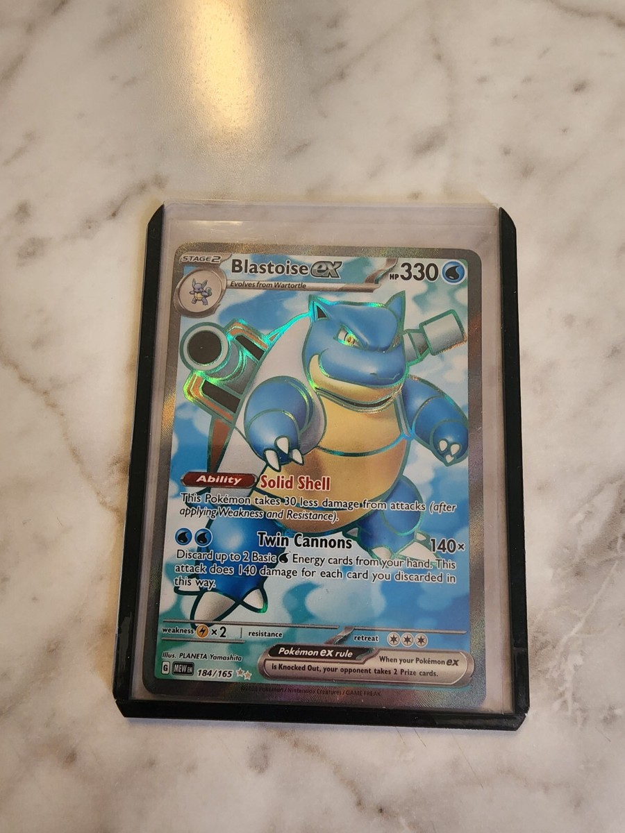 151 カメックス 英語版 Blastoise EX 151 カメックス 英語版 Blastoise EX カメックスex 海外版 英語