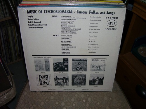 MUSIC OF CZECHOSLOVAKIA, FAMOUS POLKAS & SONGS, Polka Music, Apon # 2497 - 第 2/2 張圖片