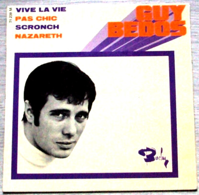Schallplatte EP 45t / 17cm - Guy Bedos - Vive la vie D849