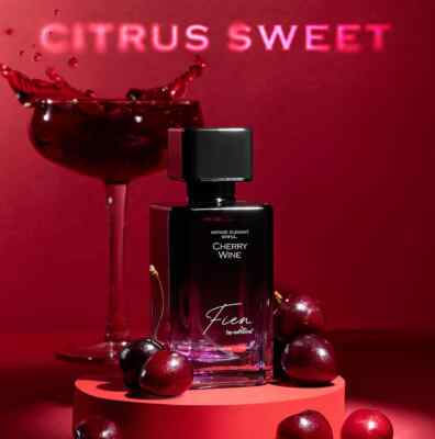 Cherry Wine Perfume for Women - Citrus Sweet - Eau De Parfum 100ml