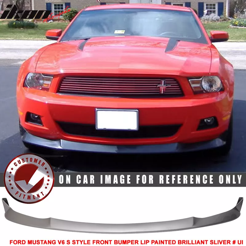 Clearance Sale Fits 10 12 Ford Mustang V6 S Style Front Bumper Lip