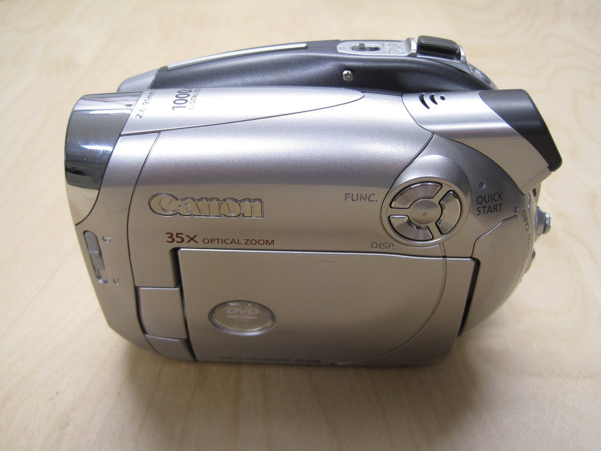 Canon DC220 DVD Camcorder 718122178612| eBay