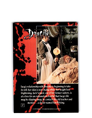 1992 Topps Bram Stoker's Dracula #37 Sadie Frost/Lucy & Richard