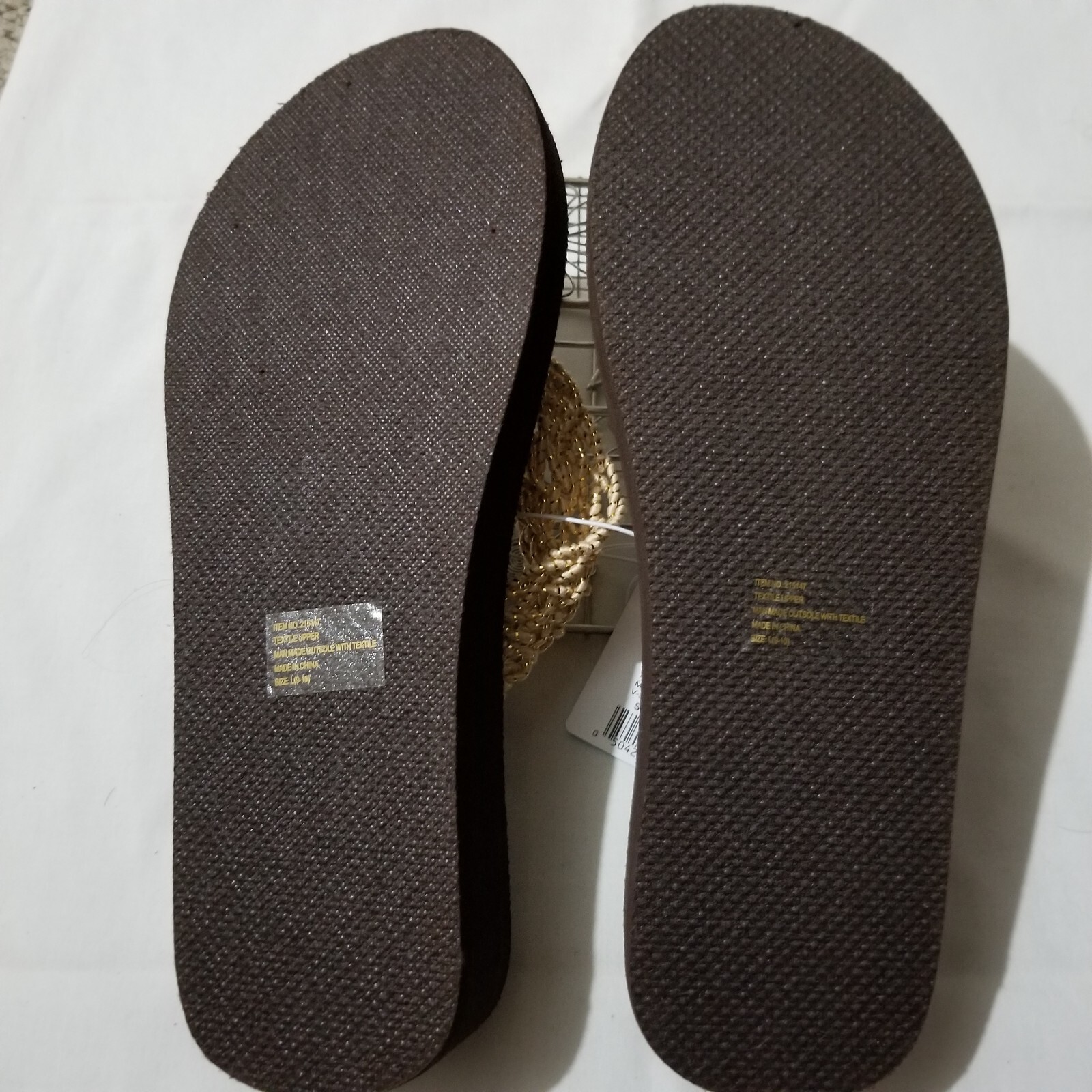 APL Sandali donna con zeppa Sun & Sky taglia 9 10