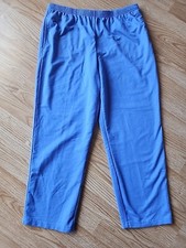 Alfred Dunner Athleisure Lounge Pant Women Sz. M Elastic Waist Cotton Blend