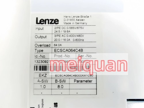 1 Stück NEU ECSCA064C4B Lenze Frequenzumrichter Schnelle Lieferung DHL/FedEX - Bild 2 von 5