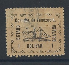 Venezuela N°91 Obl (FU) 1903 - Bateaux "Vapeur Banrigh"