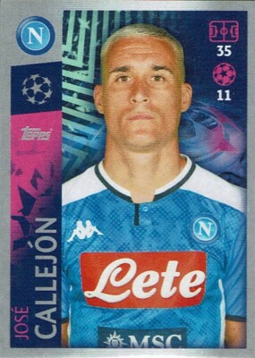 Topps Match Attax Champions League Sticker CL 19/20 No. 363 Jose Callejon SSC