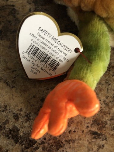 PRINCE the Colorful FROG -- BEANIE BABY WITH TAGS - Picture 5 of 5