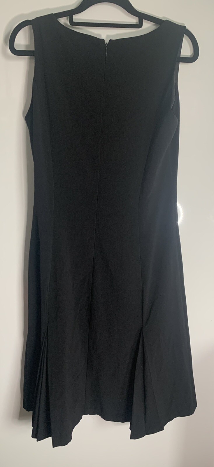 Barkins Basic Work Charcoal Black Pleated Sleevel… - image 2