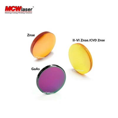 MCWlaser CVD ZnSe GaaS Lens for CO2 Laser Engraver Cutter 12 15 18 19 20 25mm