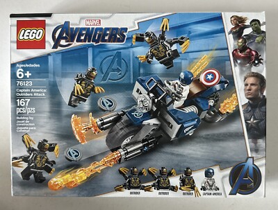 LEGO Super Heroes: Captain America: Outriders Attack (76123
