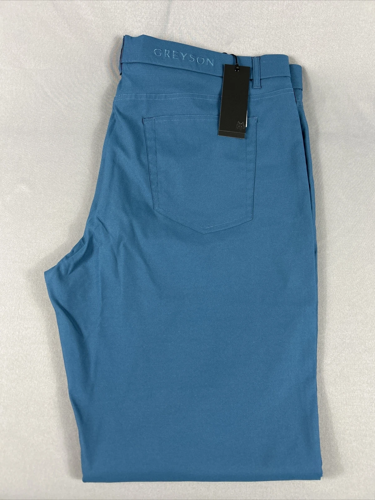 Greyson Golf Pants Wainscott Trousers 40 x 32 Blue Green Storm NWT MSRP $198
