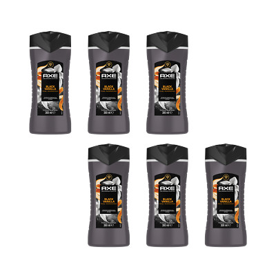 AXE Fine Fragrance Collection Premium Duschgel Black Vanilla 6x 300ml