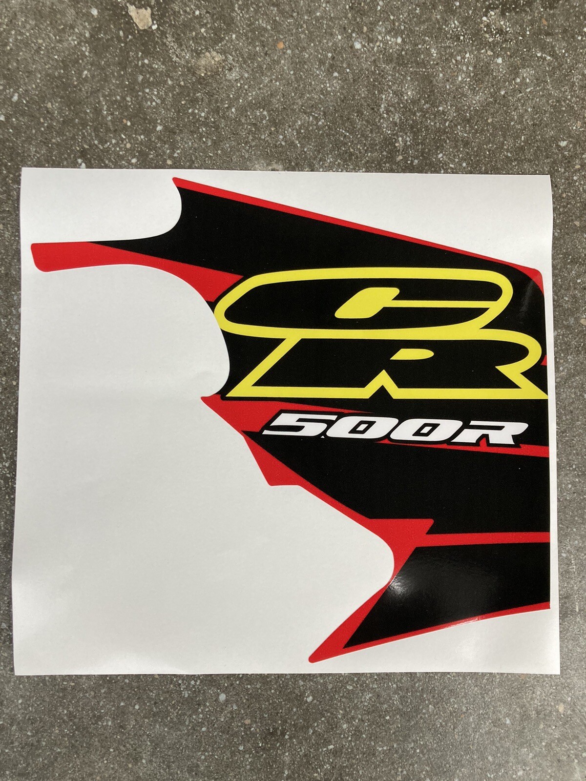 Honda CR500 2000 Radiator Shroud Decal Set / Sticker Kit eBay