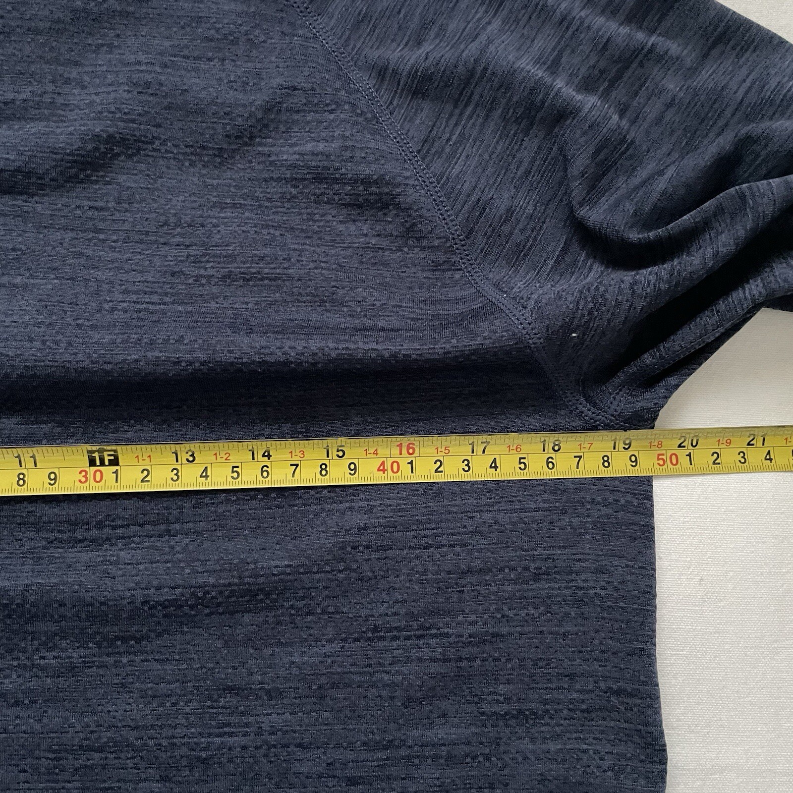 Fabletics Men Pullover MEDIUM Navy BLUE Athletic … - image 9