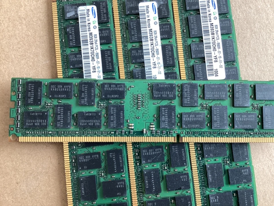 Samsung 8 GB 2Rx4 PC3-8500R-07-10-E1-D2 Server RAM, M393B1K70CH0-CF0 - Image 2 of 2