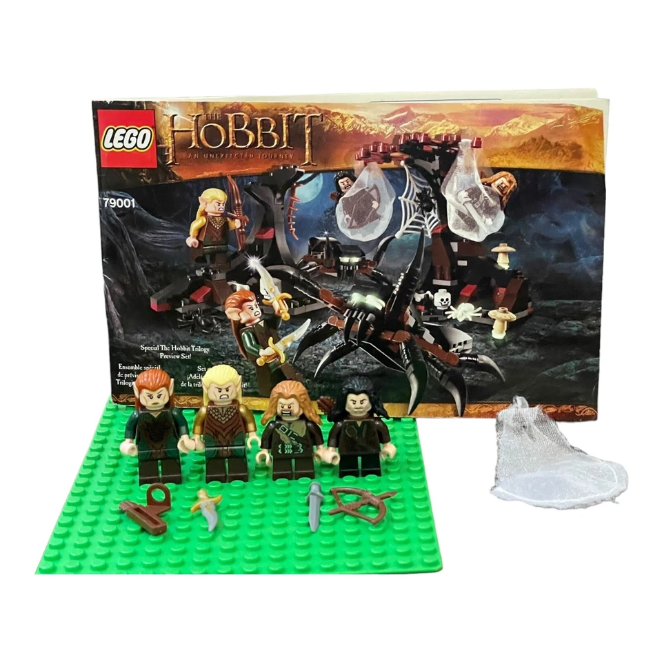 LEGO The Hobbit Tauriel Legolas Hobbits Minifigures 79001 Elf Lot Manual LOTR - Image 2 of 4