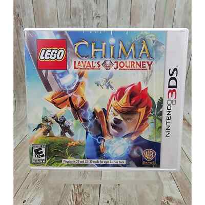 Lego CHIMA Laval's Journey Bonus w/Crawley Minifigure (Nintendo 3DS) BRAND NEW!!