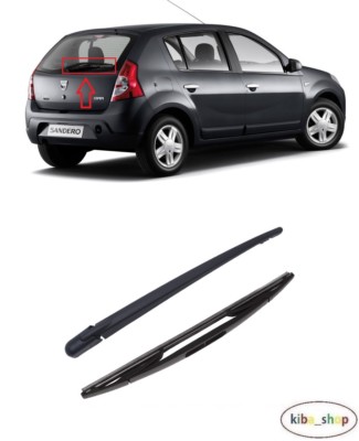 Phil Trade Front + Rear Wiper Blade Set For Dacia Sandero & Renault Stepway – Flat Beam – Left & Right