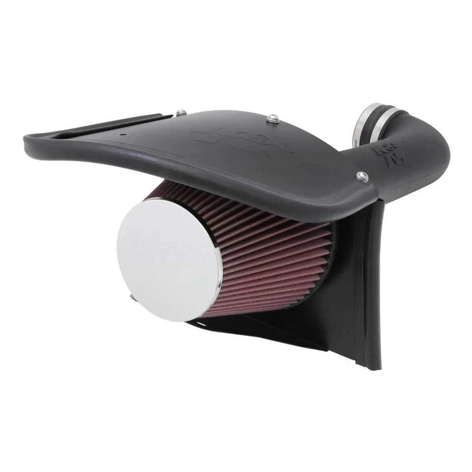 Kit de admisión de aire frío K&N Performance para Jeep Wrangler V6 2012-2018 3,6 L 57-1566 Foto 3 de 4