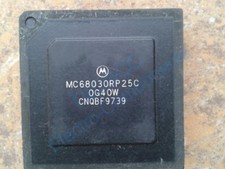 Motorola MC68030RP25C MC68030RP25B Vintage CPU 25MHz 32-BIT MICROPROCESSOR PGA