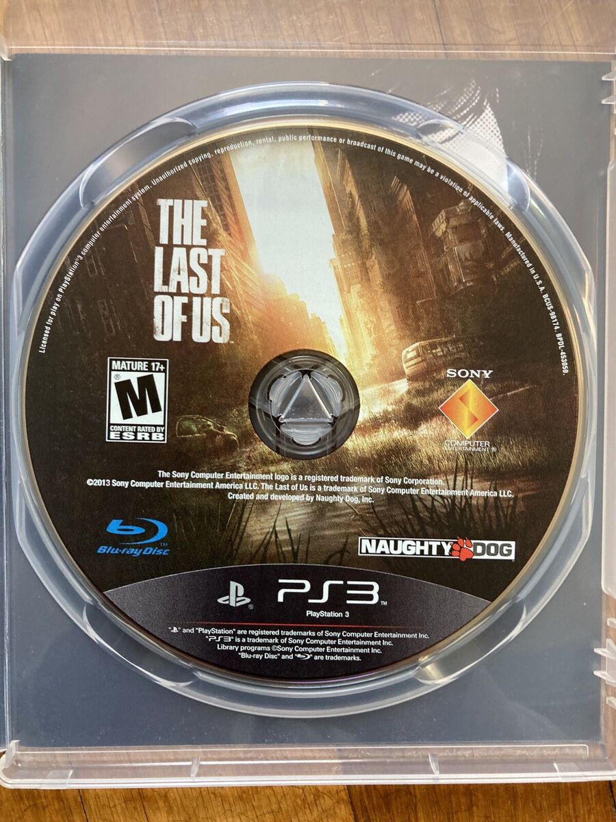 The Last of Us (Sony PlayStation 3, 2012) PS3