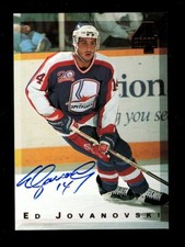 1994 CLASSIC 4 SPORT ED JOVANOVSKI AUTO AUTOGRAPH PANTHERS CANUCKS