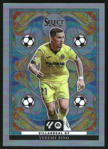 2023-24 Select La Liga Stained Glass #30 Yeremy Pino