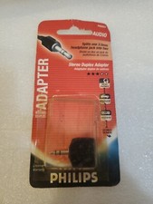 Philips Stereo Mini 3.5 Headphone Jack Divider Splitter for CD  DVD  More.
