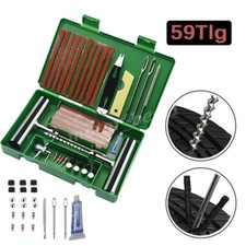 Reifen Reparatur Set 59 tlg Roller Motorrad Auto Reifen Flickzeug Pannenset