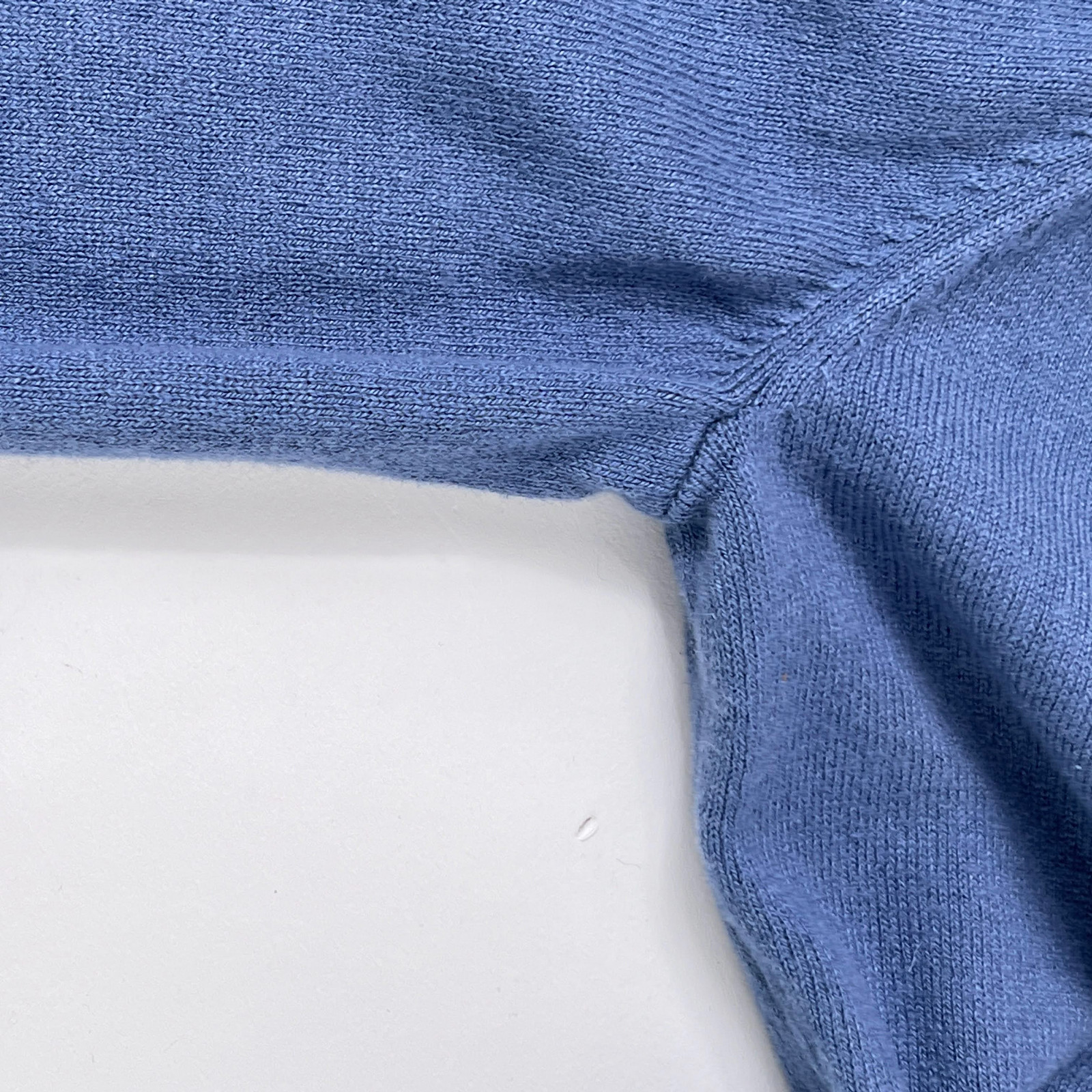 J. Jill Cashmere Silk Blend Blue Long Button Front Ca… Gem