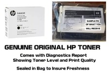 New Genuine Original HP CE255JC Toner Cartridges Printer-Tested 100 SEALED BAG