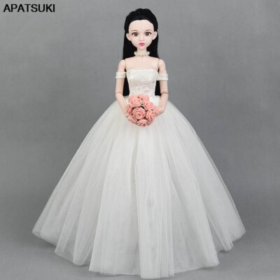 1/4 BJD Nude XINYI Doll Black Hair 3D Real Eyes 46cm Original Doll