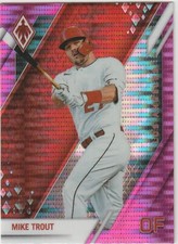 2022 Panini Chronicles #20 Mike Trout Phoenix Pink Pulsar