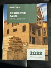 Residential Costs 2023 with RSMeans Data