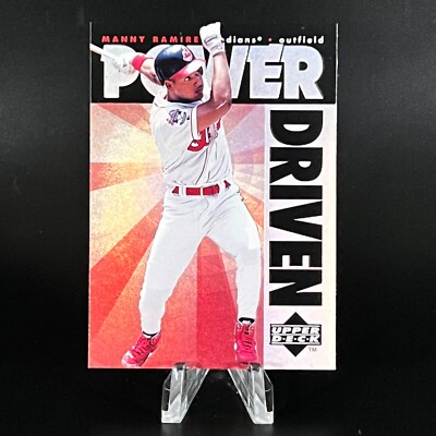 Manny Ramirez 1996 Upper Deck Power Driven #PD13 HOF LOOK!!