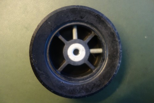 Raytheon 225 Series 2 7/8" Engraved 0-100 1/4" Shaft Control Knob as pictured - Picture 3 of 3