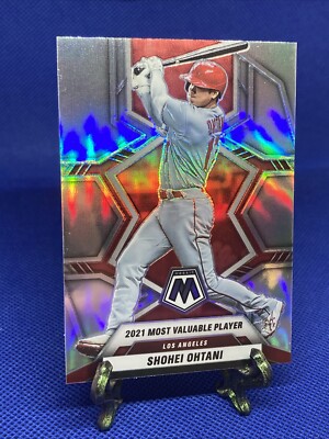 2022 Panini Mosaic SHOHEI OHTANI 2021 Award Winners Silver Holo