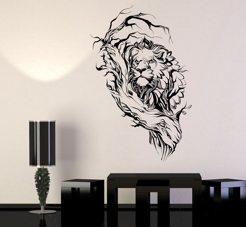 Vinyl Wall Decal African Animals Lion King Nature Landscape Stickers ...