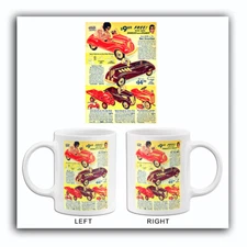 1937 Sears Pedal Cars - Christmas Catalog Page Mug