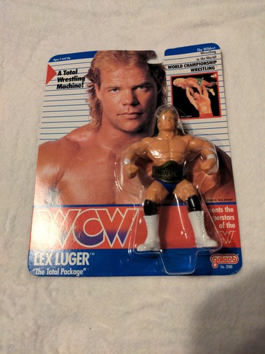 1990 WCW Wrestling Galoob Lex Luger Action Figure ...