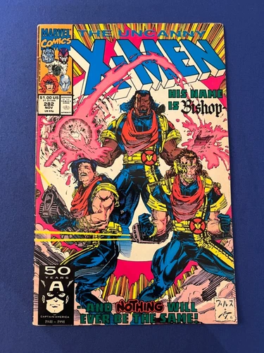 Uncanny X-Men Vol. 1 #282 November 1991 1st Bishop App Copper Age Marvel (FN+)